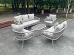 Tuinset loungeset bank met stoelen Nieuw, Tuin en Terras, Tuinsets en Loungesets, Ophalen, Loungeset, Bank, 7 zitplaatsen