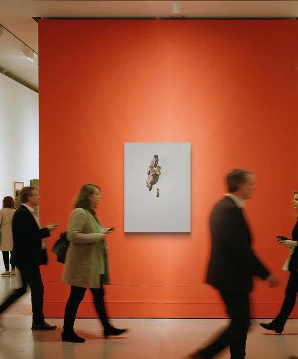 Nicole Lubbers - Human Code, Antiek en Kunst, Kunst | Schilderijen | Modern