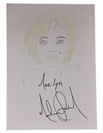 Michael Jackson (1958-2009) - Marilyn Monroe portrait, Antiek en Kunst, Kunst | Schilderijen | Modern