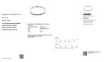 Zonder minimumprijs - Armband - 14 karaat Witgoud - 2.88ct., Nieuw