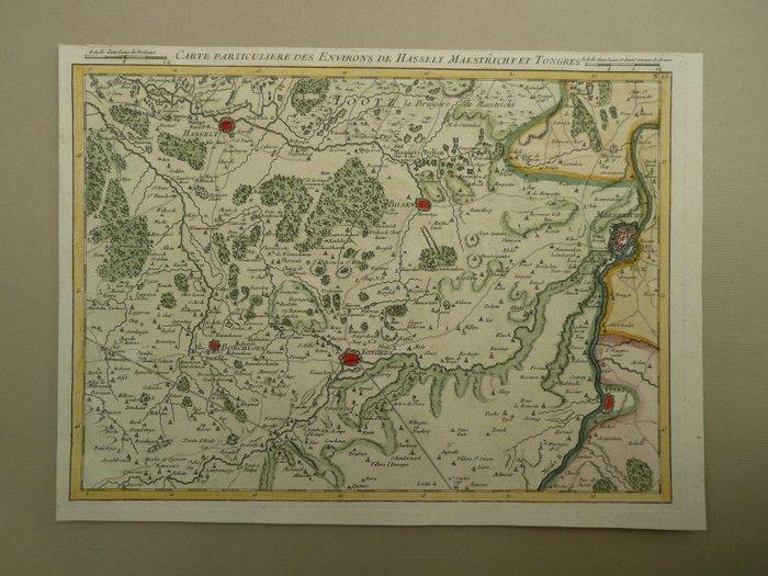 Belgique - Tongeren, Maastricht, Hasselt, Limburg; G., Boeken, Atlassen en Landkaarten
