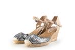 Pep Step Espadrilles in maat 38 Zilver, Kleding | Dames, Espadrilles, Verzenden, Zo goed als nieuw, Overige kleuren