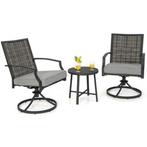 Tweedekans | Coast Set van 2 Draaistoelen – Incl. Salontafel, Huis en Inrichting, Tafels | Salontafels, Ophalen of Verzenden, Nieuw