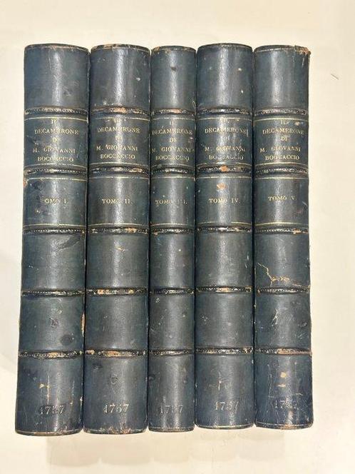 Giovanni Boccaccio - Il Decamerone - 1757, Antiek en Kunst, Antiek | Boeken en Manuscripten