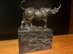 Milo (1910-1978) - sculptuur, Neushoorn - 19 cm - Brons,, Antiek en Kunst