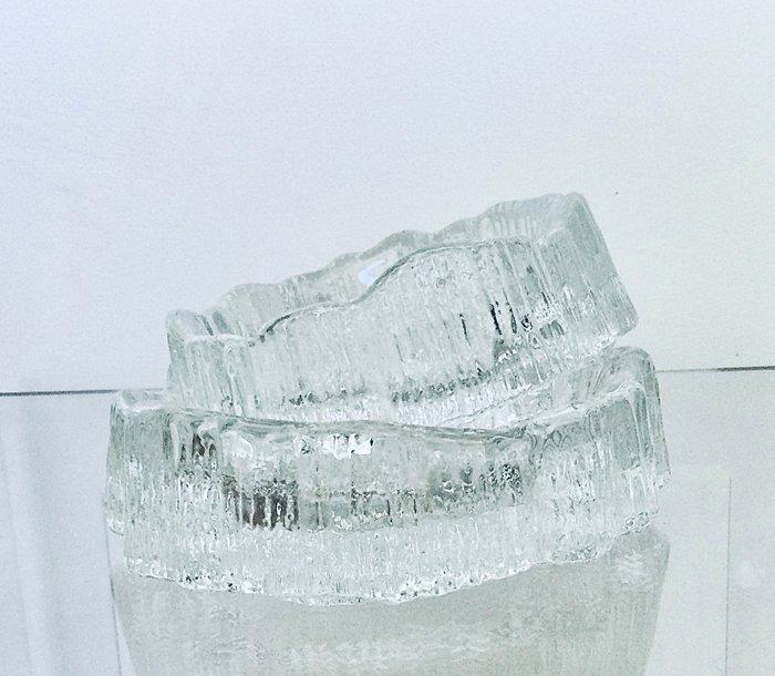 Tapio Wirkkala - Kom (2) - Gepolijste glas - ‘SEITA’, Antiek en Kunst, Antiek | Glaswerk en Kristal