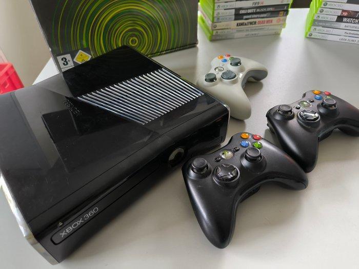 Microsoft - Xbox 360 Elite - Go Big - Videogameconsole +, Games en Spelcomputers, Spelcomputers | Overige Accessoires