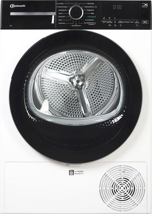 Bauknecht Bt95cwbs - Warmtepompdroger - Homewhiz App | 9kg, Elektronische apparatuur, Droogkasten, Ophalen of Verzenden