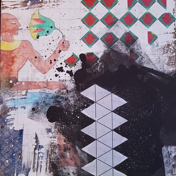 Simone Del Pizzol - CODEX, Antiek en Kunst, Kunst | Schilderijen | Modern