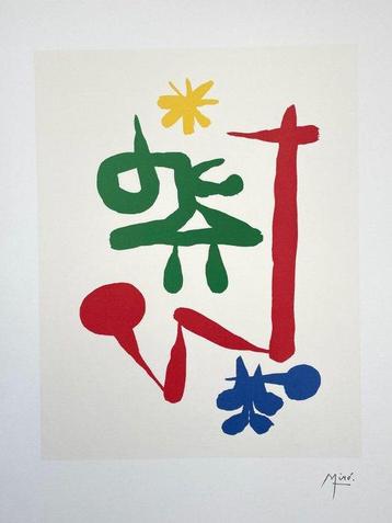 Joan Miro (1893-1983) - Parler Seul - lithographic print