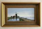R. de Beeld (XX) - Het Moleneind bij Kortenhoef, met molen