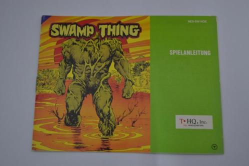 Swamp Thing (NES NOE MANUAL), Games en Spelcomputers, Spelcomputers | Nintendo Consoles | Accessoires