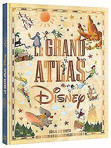 DISNEY CLASSIQUES - Le Grand Atlas Disney  Book, Livres, Livres Autre, Envoi