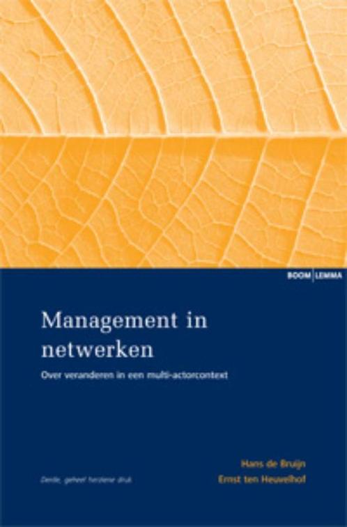 Management in netwerken 9789059310131, Boeken, Wetenschap, Gelezen, Verzenden