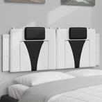 vidaXL Coussin de tête de lit noir et blanc 120 cm, Maison & Meubles, Chambre à coucher | Lits, Neuf, Verzenden