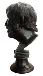 sculptuur, Testa di Seneca - 50 cm - Gips