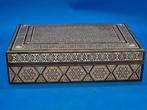 Kist - Antieke mozaïekschatkist – handgemaakt intarsiewerk -