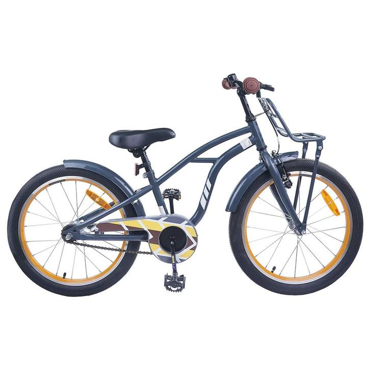 vidaXL Kinderfiets 20 Inch voor 6-11 jaar oud Donkergrijs, Fietsen en Brommers, Fietsen | Racefietsen, Nieuw, Verzenden