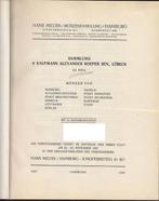 23 11 1937 Meuss, H, Hamburg, Boeken, Catalogussen en Folders, Verzenden, Nieuw