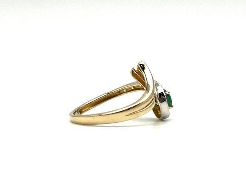 Zonder Minimumprijs - Ring - 18 karaat Geel goud - 0.30ct., Handtassen en Accessoires, Ringen