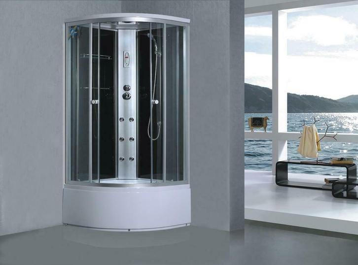 Sanifun complete douchecabine Romano 1000 x 1000, Doe-het-zelf en Bouw, Sanitair, Ophalen of Verzenden