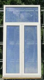 pvc raam , chassis , venster 122 x 238  creme, Doe-het-zelf en Bouw, Nieuw, Kunststof, Raamkozijn, Ophalen of Verzenden