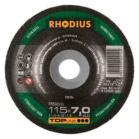 Rhodius RS66 Afbraamschijf, Doe-het-zelf en Bouw, Gereedschap | Lasapparaten, Ophalen of Verzenden