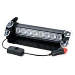 WIT 8 LED Dashboard Strobe Flash zwaailamp, Nieuw, Verzenden