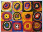 Wassily Kandinsky (after) - Farbstudie Quadrate - (60x80cm)
