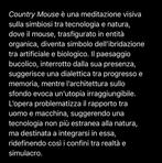 Gianfranco Zenerato - COUNTRY MOUSE, Antiek en Kunst