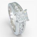 Zonder minimumprijs - Ring - 14 karaat HRD, Witgoud -, Nieuw