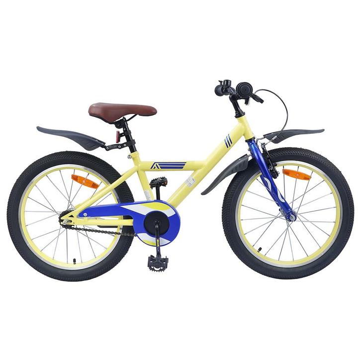 vidaXL Kinderfiets 20 Inch voor 6-11 jaar oud Geel, Fietsen en Brommers, Fietsen | Racefietsen, Nieuw, Verzenden