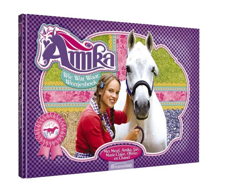 Amika / Wie wat waar weetjesboek / Amika 9789059164475, Boeken, Kinderboeken | Jeugd | 13 jaar en ouder, Gelezen, Verzenden