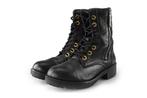 Tommy Hilfiger Veterboots in maat 37 Zwart | 5% extra, Kleding | Dames, Schoenen, Verzenden, Zwart, Overige typen, Zo goed als nieuw