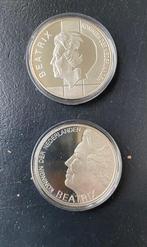 Pays-Bas. Béatrice. 10 Gulden 1994 en 1995 (Sans prix de, Timbres & Monnaies, Monnaies | Pays-Bas