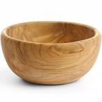 Kom | Olijfhout | Per Stuk | Ø155x75(h)mm HENDI, Verzenden, Nieuw in verpakking