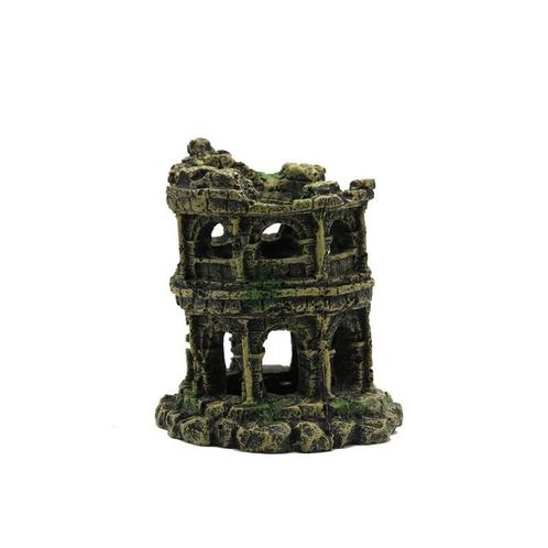 Ruïne van een toren OS-298 - aquarium decoratie, Dieren en Toebehoren, Vissen | Aquaria en Toebehoren, Sierelement, Nieuw, Ophalen of Verzenden