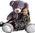 Grote violet knuffelbeer teddybeer met I Love You tekst g..., Kinderen en Baby's, Speelgoed | Knuffels en Pluche, Ophalen of Verzenden