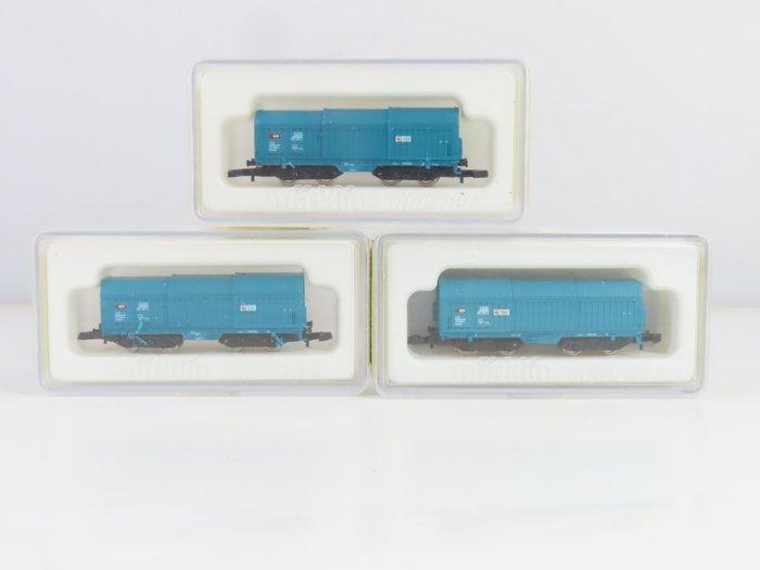 Märklin Z - 8653 - Modeltrein goederenwagon (3) - 3x, Hobby en Vrije tijd, Modeltreinen | H0