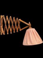 TWJ Zweers - Lampe ciseaux - Teck - Breveté - Années 60