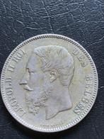 België. Leopold II. 5 Francs 1873 (Zonder minimumprijs)