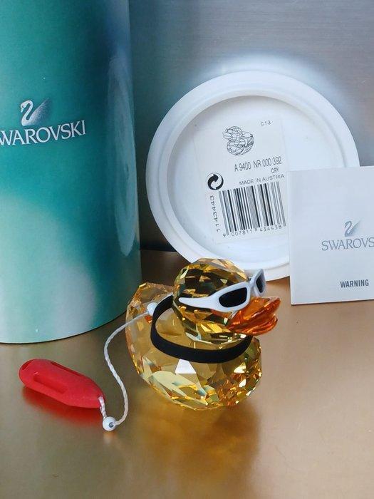 Swarovski - Verena Castelein - Figure - Happy Duck sehr rar, Antiquités & Art, Curiosités & Brocante