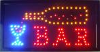 Bar drank cafe LED bord lamp verlichting lichtbak reclamebor, Verzenden, Nieuw