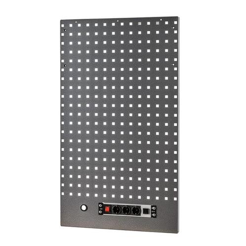 Gereedschapsbord 105 x 61 cm. met 3 x stopcontact en 2 x USB, Doe-het-zelf en Bouw, Werkbanken, Ophalen of Verzenden
