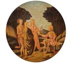 Italiaanse school (XIX) - Giudizio Di Paride, Antiek en Kunst, Kunst | Schilderijen | Klassiek