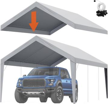 VEVOR Carport Vervangende luifelhoes, 3,7 x 6,1 m, garagetop beschikbaar voor biedingen