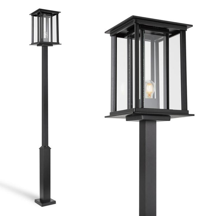 Tuinverlichting Modern Buitenlamp The Royal New York tuinlan, Tuin en Terras, Buitenverlichting, 50 tot 250 watt, Nieuw, Aluminium