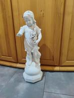 Porcelaine de France - sculptuur, Jeune fille - 56 cm -