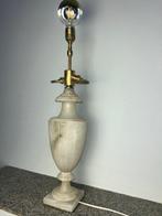 Tafellamp (2) - Albast, Messing