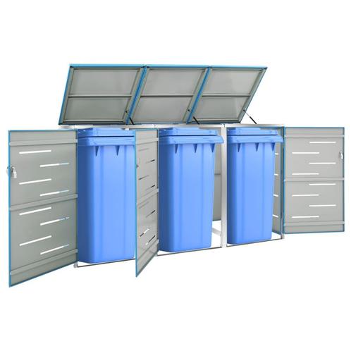 vidaXL Containerberging driedubbel 207x77,5x112,5 cm, Doe-het-zelf en Bouw, Containers, Verzenden